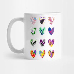 Pride Hearts Mug